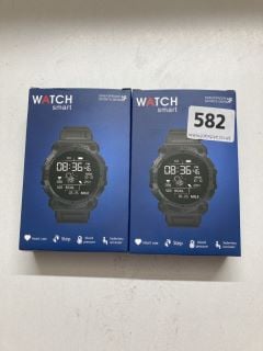 2 X SWEATPROOF SPORTS GEAR SMART WATCHES