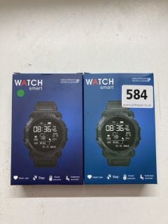 2 X SWEATPROOF SPORTS GEAR SMART WATCHES