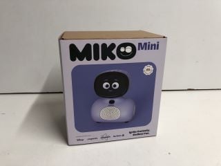 MIKO MINI AI ROBOT FOR KIDS INTERACTIVE ROBOT, PURPLE RRP:£114.85 (SEALED)