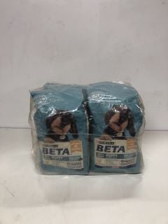 4 SACKS OF BETA SMALL BREED PUPPY FOOD BBE: 12/25