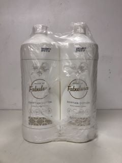 12 X ONE LITRE BOTTLES OF HOUSE OF FAB LAUNDRY CLEANSER