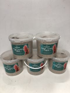 5 TUBS OF COPDOCK MILL RANGE LAYERS PELLETS CHICKEN FOOD BBE 19/10/24