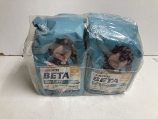 4 SACKS OF BETA SMALL BREED PUPPY FOOD BBE: 12/25