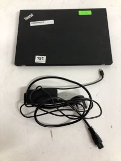 LENOVO THINKPAD T14 256GB LAPTOP IN BLACK. (UNIT ONLY WITH CHARGE UNIT). INTEL CORE I5-10310U @ 1.70GHZ, 8GB RAM, [JPTN41193]