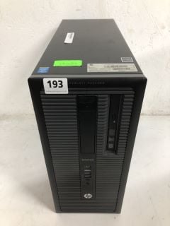 HP ELITEDESK 800 G1 2TB + 256GB PC IN BLACK. (UNIT ONLY WITH KEYBOARD(NO POWER CABLE)). INTEL CORE I5-4590 @ 3.30 GHZ, 8GB RAM, [JPTN41190]