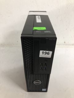 DELL PRECISION 7OWER 3420 PC IN BLACK. (UNIT ONLY) (HARD DRIVE REMOVED TO BE SOLD AS SALVAGE/SPARES). INTEL CORE I5-7500 @ 3.40GHZ, 8GB RAM, [JPTN41189]