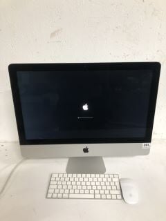 APPLE IMAC A1418 INTEL CORE I5 WITH KEYBOARD AND MOUSE