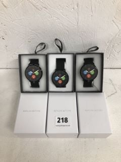 3 X REFLEX ACTIVE SMART WATCH