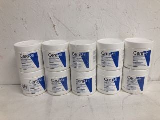 10 X CERAVE MOISTURISING CREAM