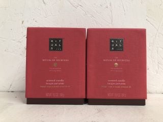 2 X RITUALS SCENTED CANDLE