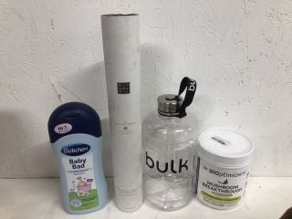 QTY OF ITEMS INC BULK WATER BOTTLE