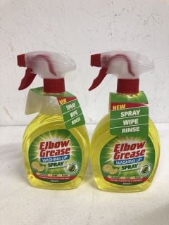 QTY OF ELBOW GREASE WASHING UP SPRAY