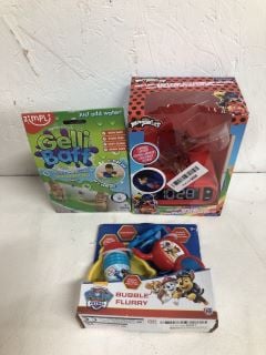 QTY OF ITEMS INC PAW PATROL BUBBLE FLURRY