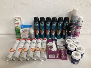 QTY OF ITEMS INC GLADE AIR FRESHENER