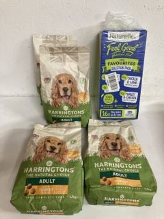 QTY OF ITEMS INC HARRINGTONS DOG FOOD