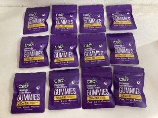 QTY OF FX CBD GUMMIES BB 08-2024