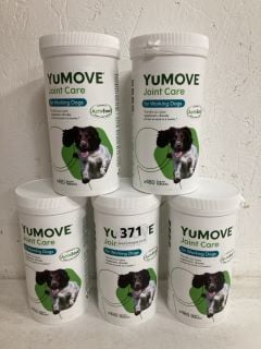 5 X YUMOVE JOINT CARE FOR WORKING DOGS 10-25