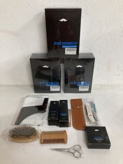 4 X BEARD GROOMING KIT