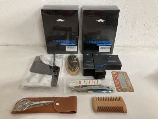 3 X BEARD GROOMING KIT