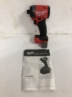 MILWAUKEE FUEL IMPACT DRILL M18 FID3