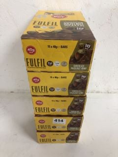 QTY OF FULFIL 40G PROTEIN BARS CHOCOLATE AND HAZELNUT WHIP 12-09-24