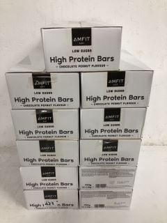 QTY OF AMFIT HIGH PROTEIN BARS 03-10-24