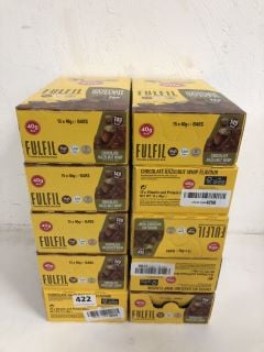 QTY OF FULFIL 40G PROTEIN BARS CHOCOLATE AND HAZELNUT WHIP 12-09-24