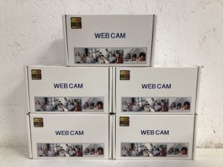 5 X FULL HD 1080p WEBCAM