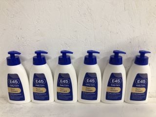 QTY OF E45 DAILY CARE 24HR MOISTURISING CREAM