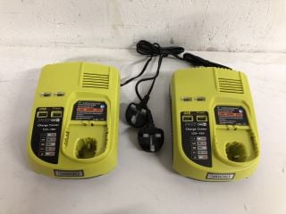 2 X VANON BATTERY CHARGERS