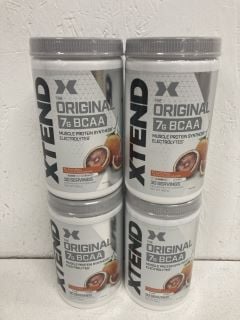 4 X XTEND PROTEIN POWDER BBE:13/09/2024