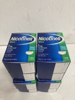 QTY OF NICOTINELL MINT LOZENGES BBE:10/2024 (18+ ID MAY BE REQUIRED)