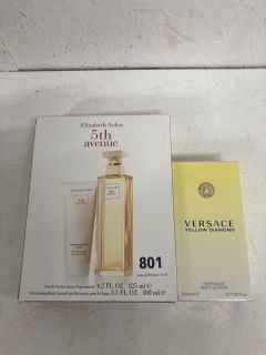 2 X ITEMS INC ELIZABETH ARDEN 5TH AVENUE GIFT SET