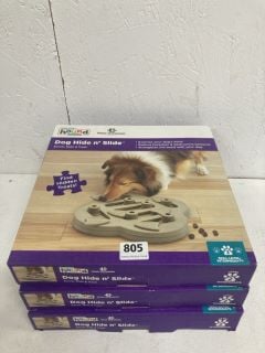 3 X OUTWARD HOUND DOG HIDE N SLIDE