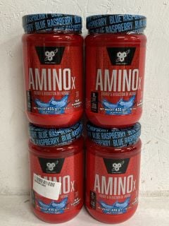 QTY OF BSN FINISH FIRST AMINO X SUPPLEMENT POWDER BBE:10/24