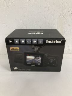 IMAZING M8 PRO DUAL LENS DASH CAMERA 2K + 1080P