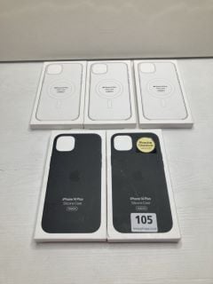 5 X APPLE IPHONE 14 PLUS CASES