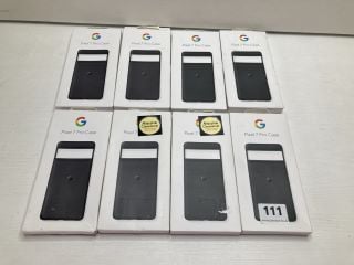 8 X GOOGLE PIXEL 7 PRO CASES