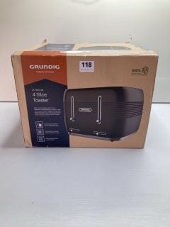 GRUNDIG 4 SLICE TOASTER