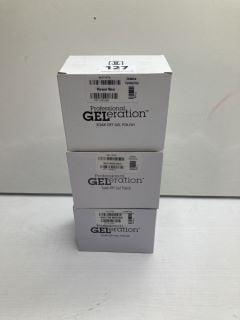 3 X PROFESSIONAL GELERATION SOAK OFF GEL POLISH