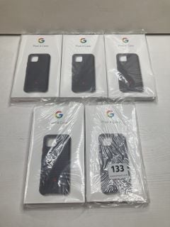 5 X GOOGLE PIXEL 4 CASES