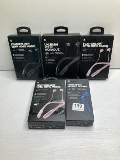 5 X SKULLCANDY EARPHONES