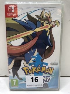 NINTENDO SWITCH POKEMON SWORD RRP: £49.77