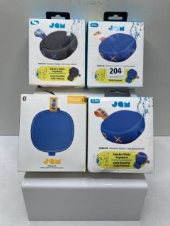 4 X JAM HANG UP WATERPROOF SPEAKERS