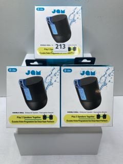 3 X JAM DOUBLE CHILL WATERPROOF SPEAKERS