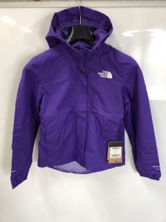 NORTH FACE G ANTORA RAIN JACKET PEAK PURPLE SIZE L (12) £70