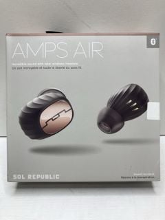 SOL REPUBLIC AMPS AIR EARBUDS WITH CHARGING CASE