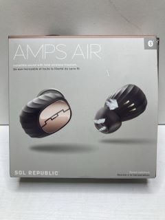 SOL REPUBLIC AMPS AIR EARBUDS WITH CHARGING CASE