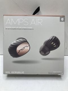 SOL REPUBLIC AMPS AIR EARBUDS WITH CHARGING CASE