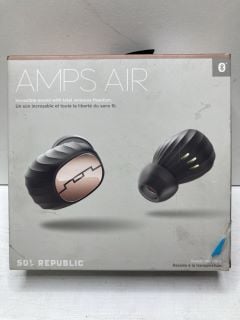 SOL REPUBLIC AMPS AIR EARBUDS WITH CHARGING CASE